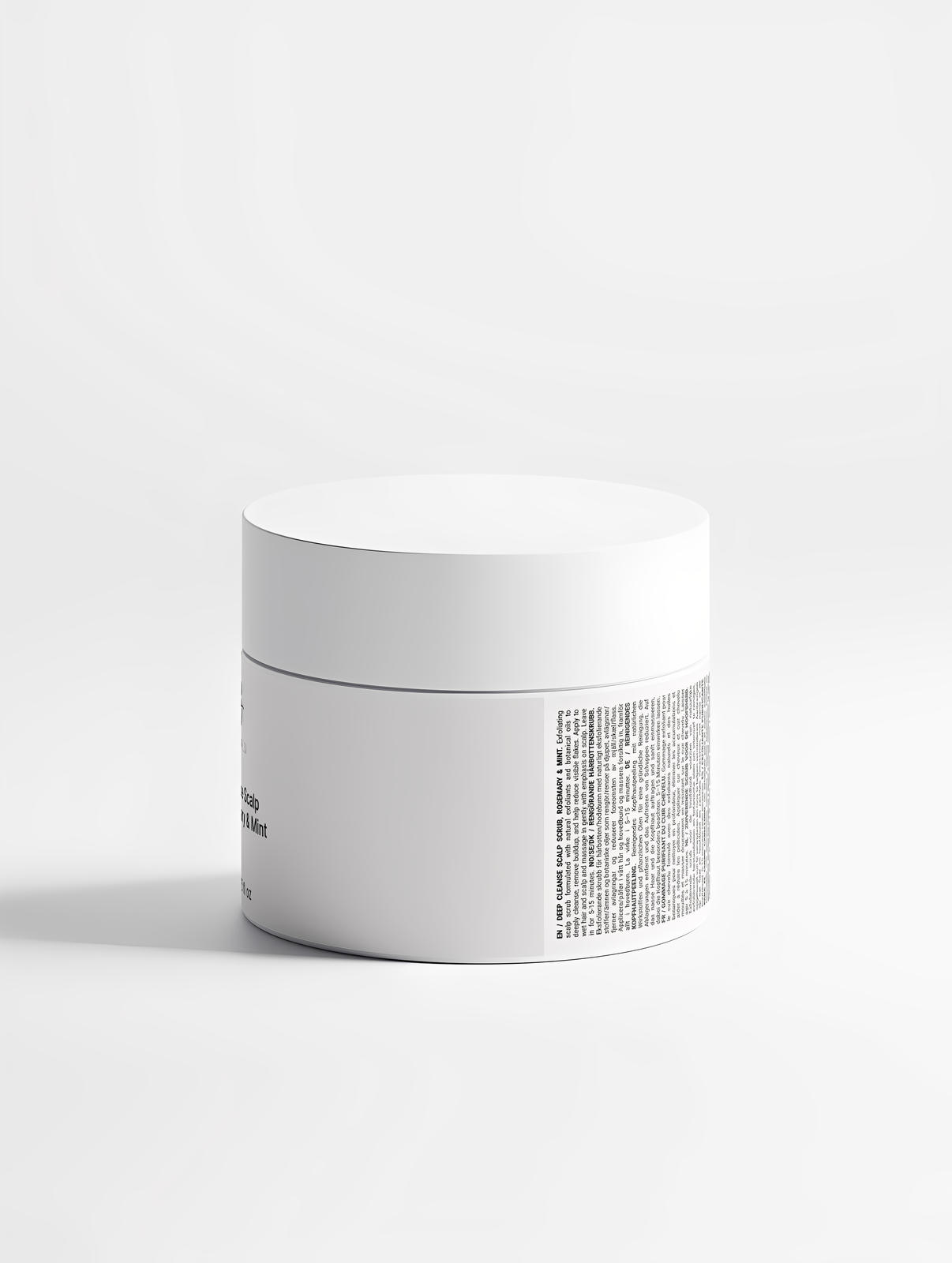 Deep Cleanse Scalp Scrub, Rosemary & Mint