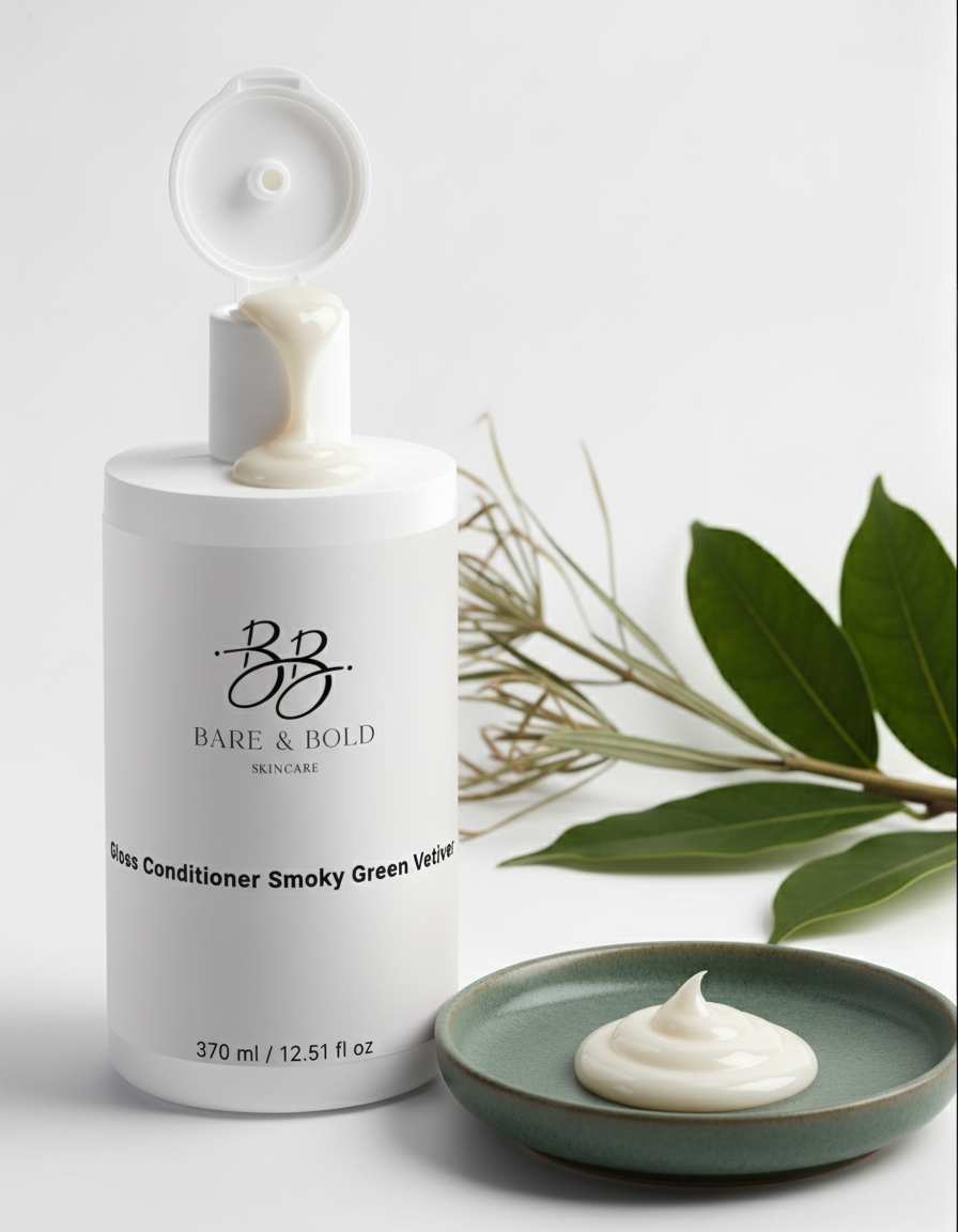 High-Res Gloss Conditioner Smoky Green Vetiver - Detail