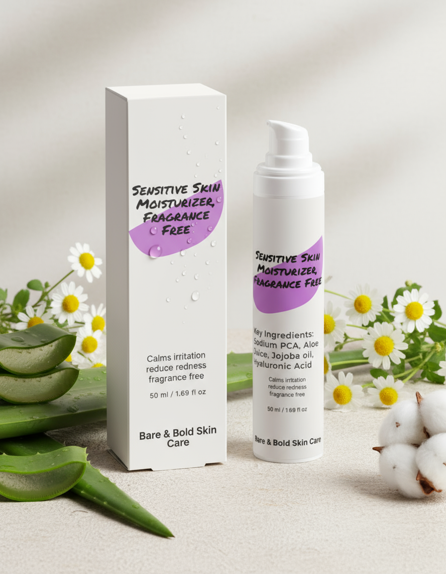 Optimized Sensitive Skin Moisturizer - Lifestyle