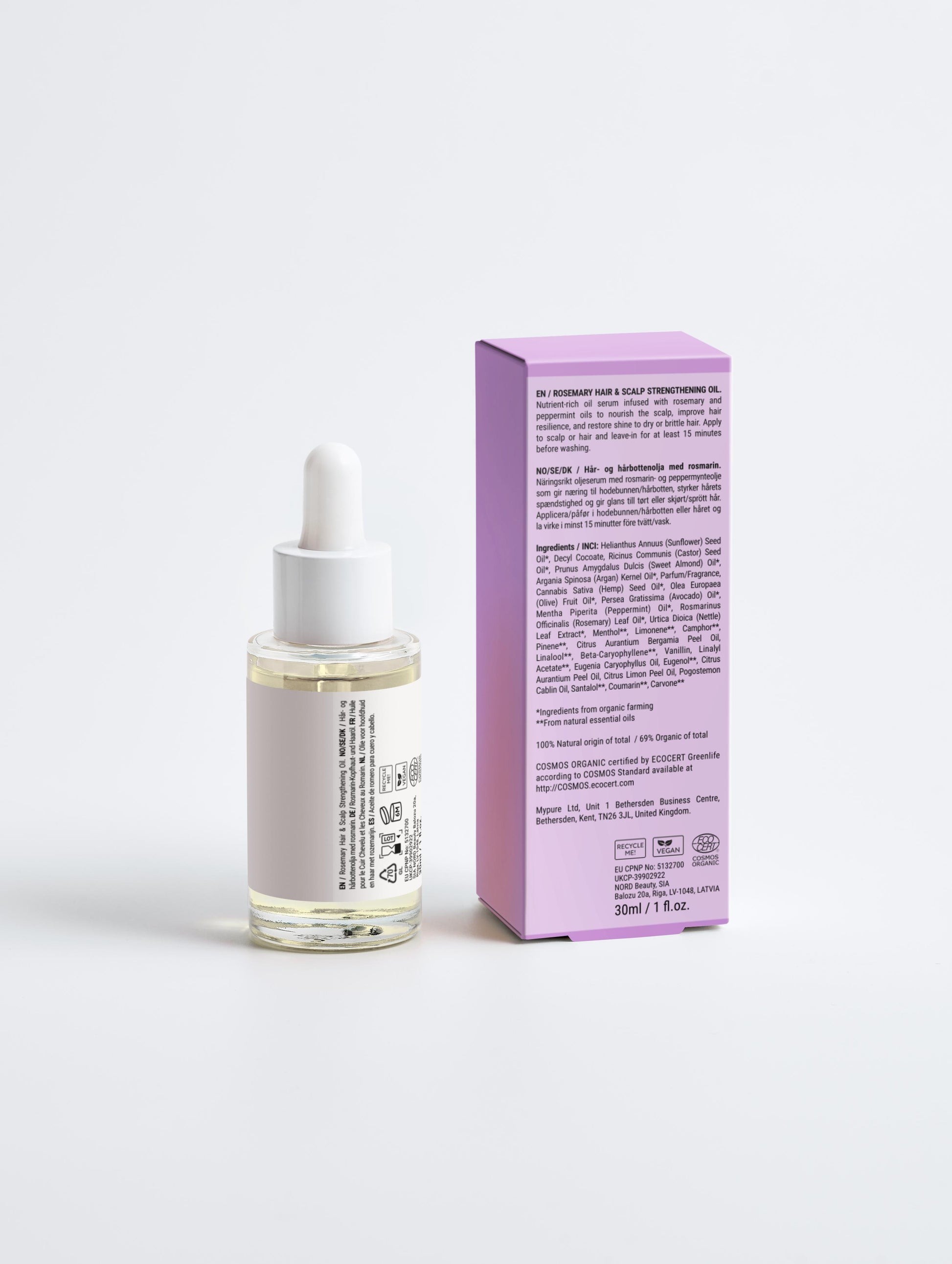 Rosemary Hair & Scalp Strengthening Oil